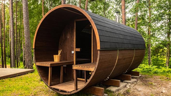 Hekla barrel sauna for sale